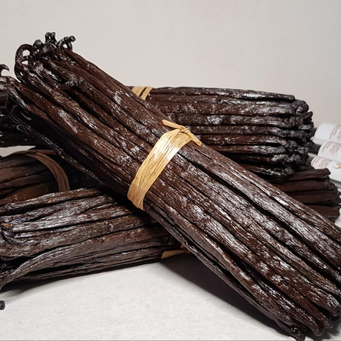 Gousses de vanille de Madagascar, qualité premium.