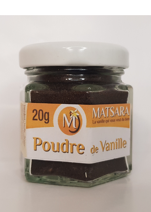 Poudre de Vanille de Madagascar - 20g de Pureté et de Saveur Intense