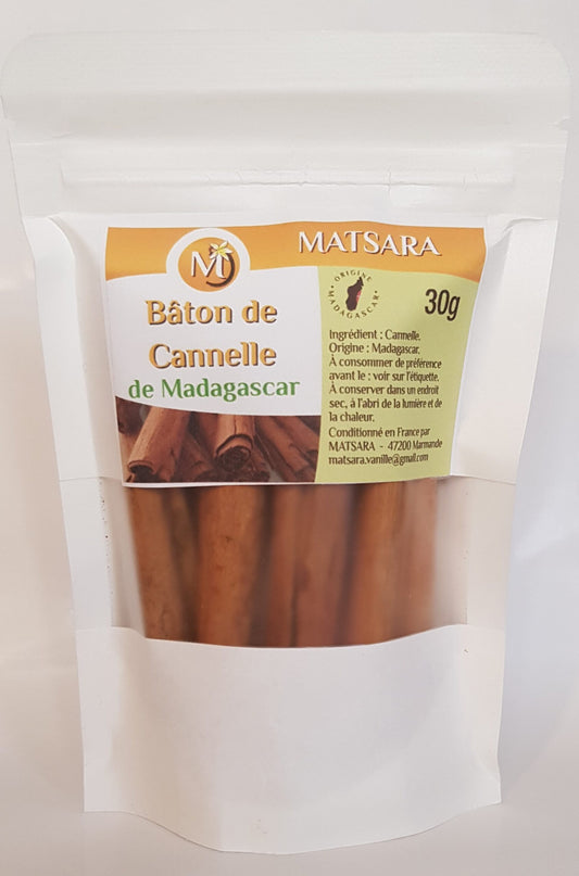 Bâtons de Cannelle de Madagascar – 30g d’Arôme Authentique et Naturel