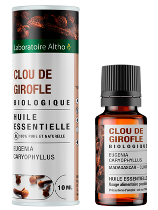🏷️ Huile Essentielle de Clou de Girofle Bio – 10ml | Force et Pureté de Madagascar