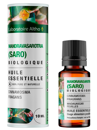 🏷️Huile Essentielle de Mandravasarotra Bio – 10ml | Pureté & Bienfaits de Madagascar