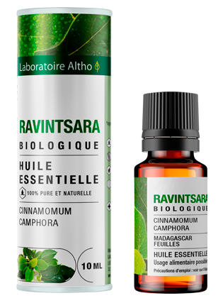Huile Essentielle de Ravintsara Bio – 10ml | Bienfaits de Madagascar