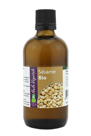 Huile Vierge de Sésame BIO – 100 ml | Soin Naturel & Multi-usage 100% Pur